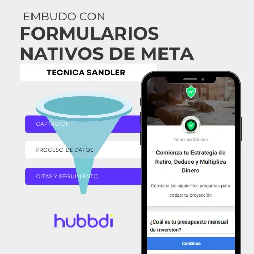 Embudo por Formulario Nativo en Meta