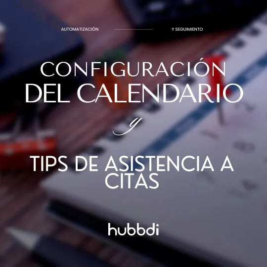Configuración Calendario y Tips Asistencia